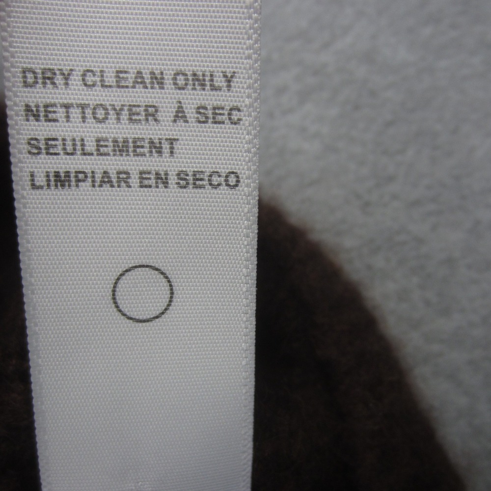 James Perse Sweater Womens 0 Brown 100% Cashmere Turtle Neck Ribbed - Picture 13 of 14